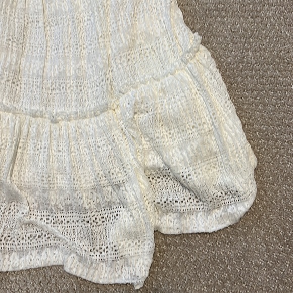 Zara oyster white lace dress - Picture 5 of 9